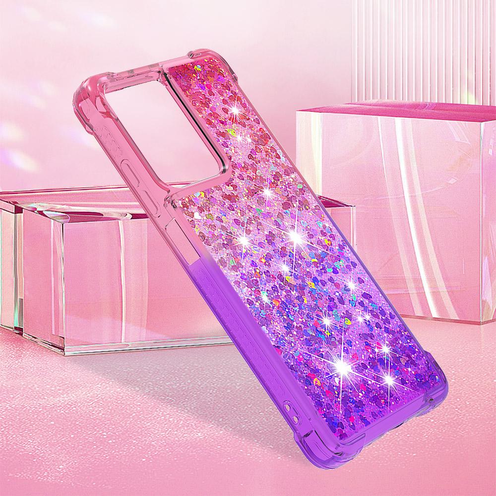 For Xiaomi Redmi Note 12 Pro 5G/Note 12 Pro Speed 5G/Poco X5 Pro 5G TPU Case Gradient Quicksand Phone Back Cover