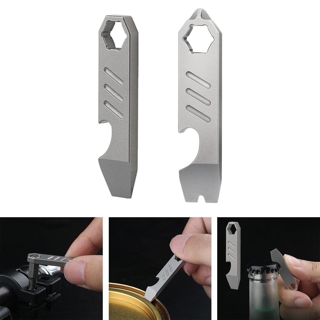 Flaschenöffner Multitool zum Aufhängen Mini für Schlüsselanhänger Reise Picknick Outdoor