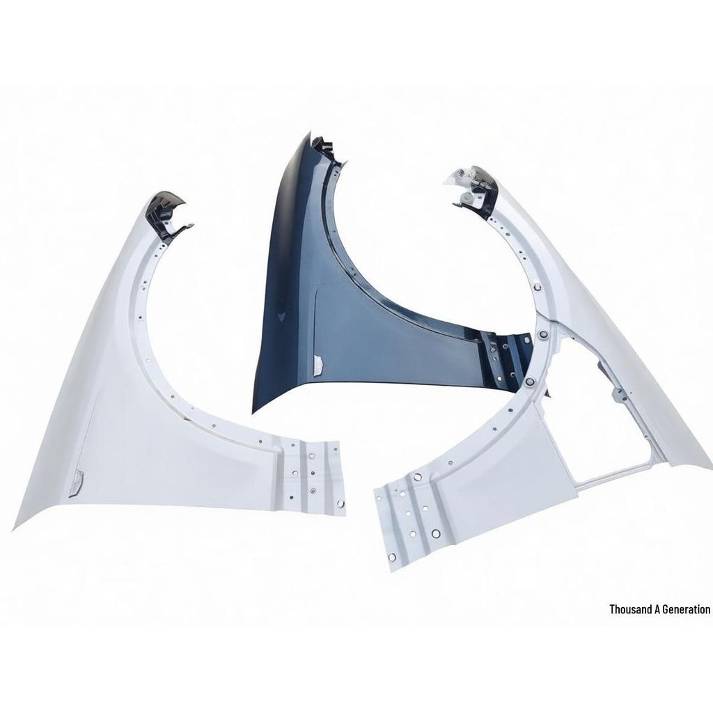Universal Application for Cadillac Rex: Front Fenders and Wheel Arches