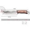 Handmade Forged Kitchen Knife High Carbon Stainless Steel Butcher Cleaver Chef Knife BBQ Meat Vegetable Knife Kitchen Tools