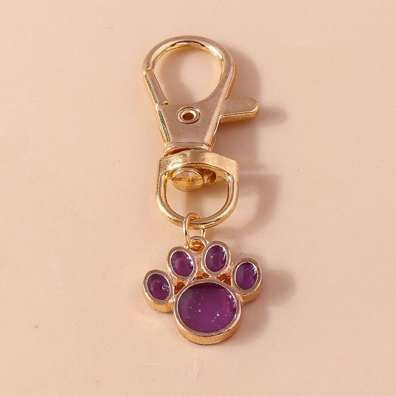 Aihua Cute Enamel Puppy Cats Keychain for Women Girls BFF Bestfriends Handbag Pendant Birthday Jewelry Gifts