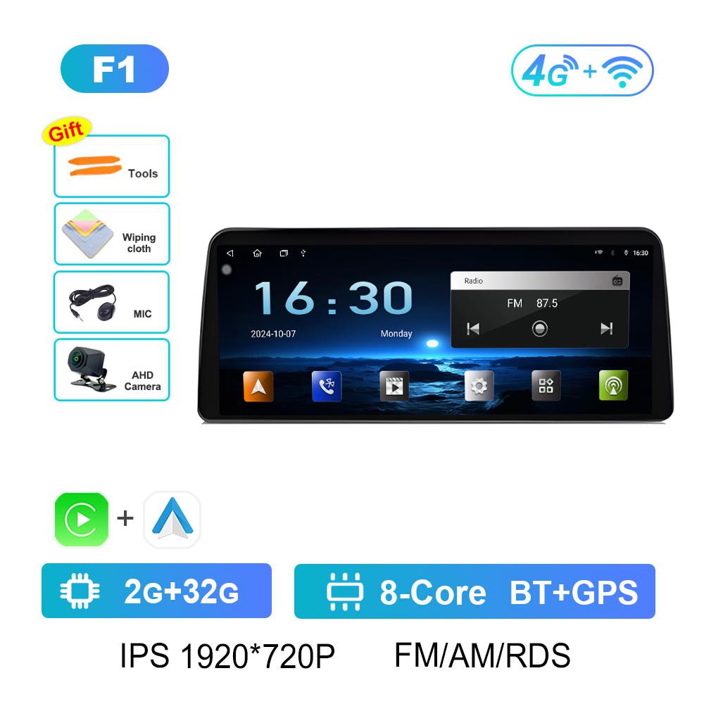 Car Radio Multimedia Video Player for Toyota Cruiser 2007 2008 2009 2010 2011 - 2021 GPS Navigation Wireless Carplay Accessories