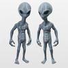 3D Alien Model Great Halloween Or Sci-Fi Gift Unique Creative Collectibles Anime Models Home Decor Tabletop Ornaments Gifts