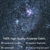 2D Dark Starry Sky Tapestry, Universe Galaxy Wall Hanging for Home Decoration