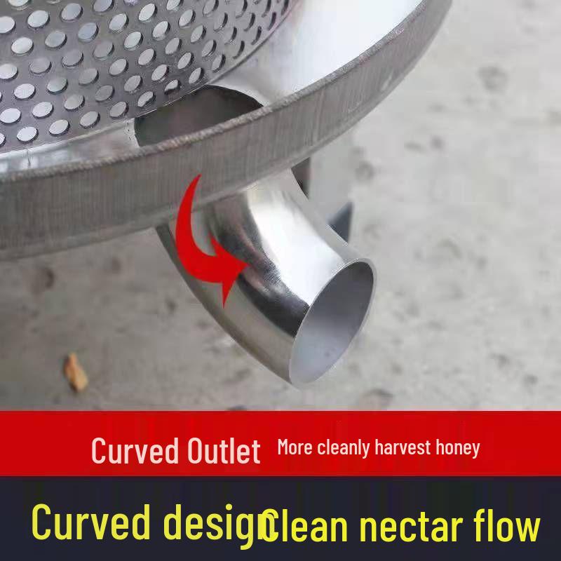 Stainless Steel Honey & Wine Press: Manual Juicer and Extractor