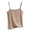 Women's Seamless Ice Silk Camisole Tank Top - Versatile, Slimming, Sleeveless, Plus Size, Lightweight