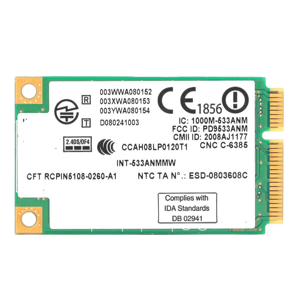 Wireless Network Card 750M 2.4G 5G Dual Band Mini PCIE Notebook Supplies SPS 480986 5300AGN