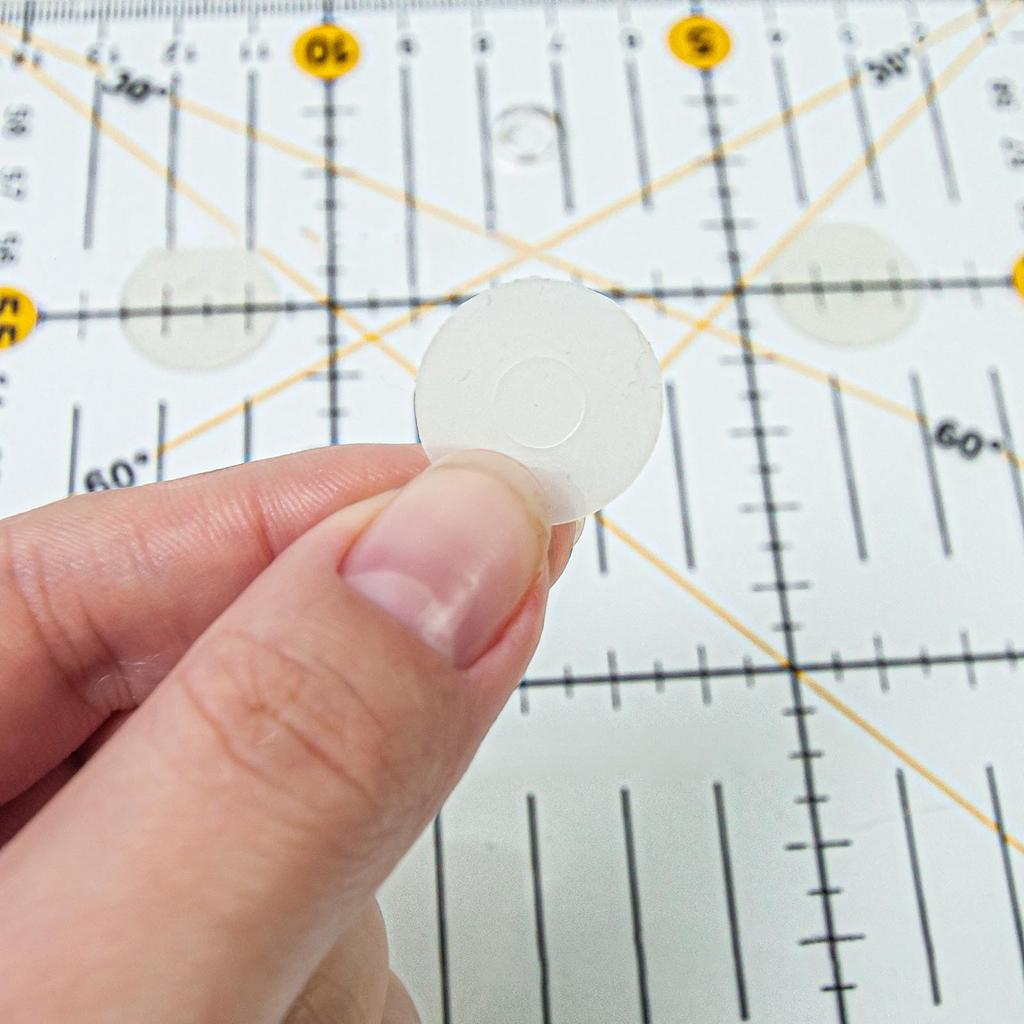 Quilting Templates Ruler Grips Strong Adhesive Non-Slip Grips Non-Slip Pads Enhanced Precision Quilting Rulers for DIY