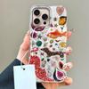 Heart Sun Face Eyes Bowknow Women Girls Phone Case for iphone 16 15 14 7 8 Plus 13 11 12 Pro Max X XS XR SE 2022 2020 16e Cover