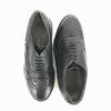Vintage Van Bommel Leder Goodyear Full Brogue Wingtip Schwarz 24.0(GEBRAUCHT)
