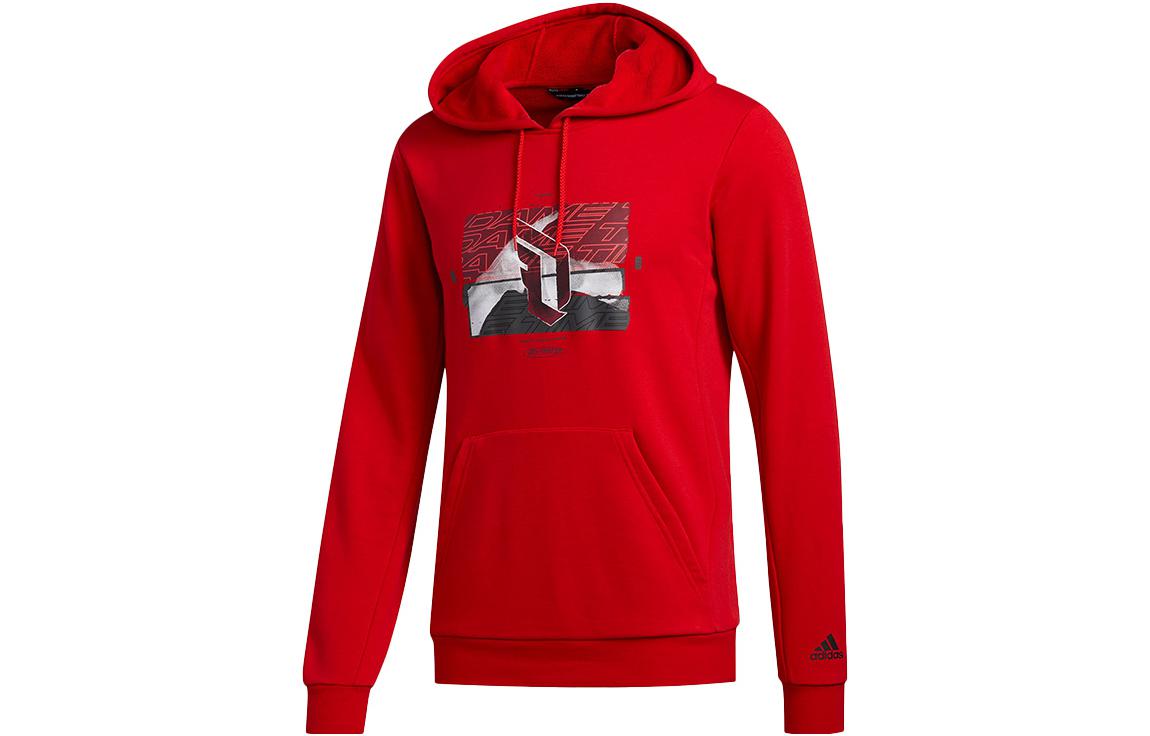 Adidas Neo Sweatshirts Men s Red Hooded Moderate Other GJ2316 S