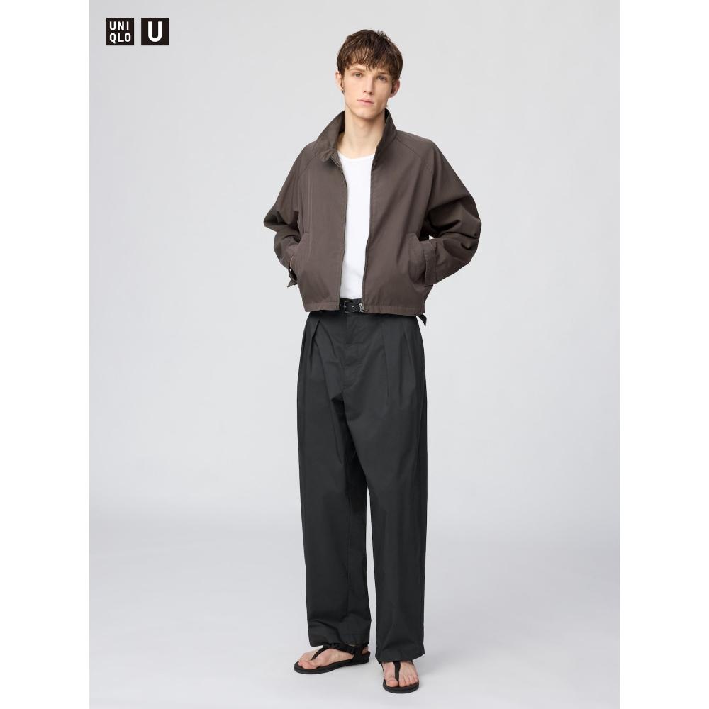 Uniqlo Japan Tuck Wide Pants