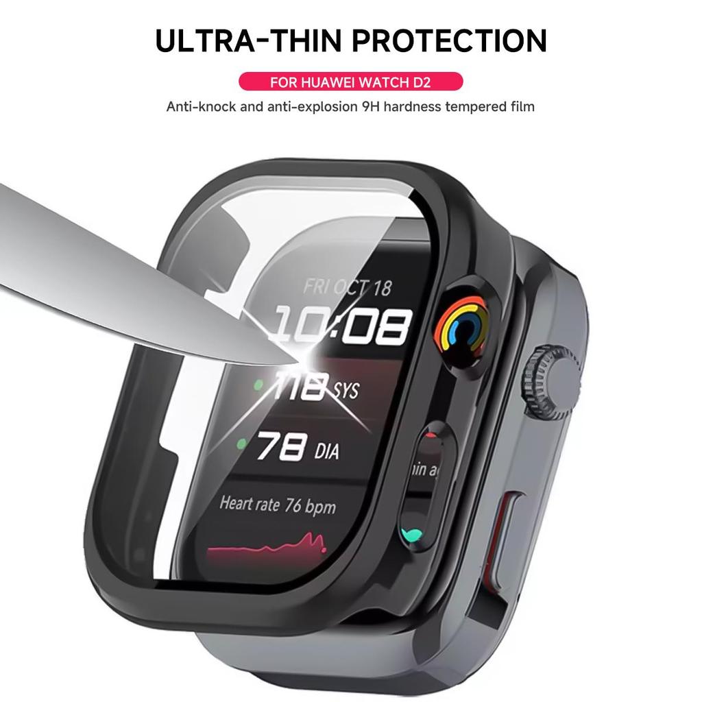 Case for Huawei Watch D2 Screen Protector Case Soft TPU All-Around Protective Bumper Cover Accessories for Huawei Watch D2