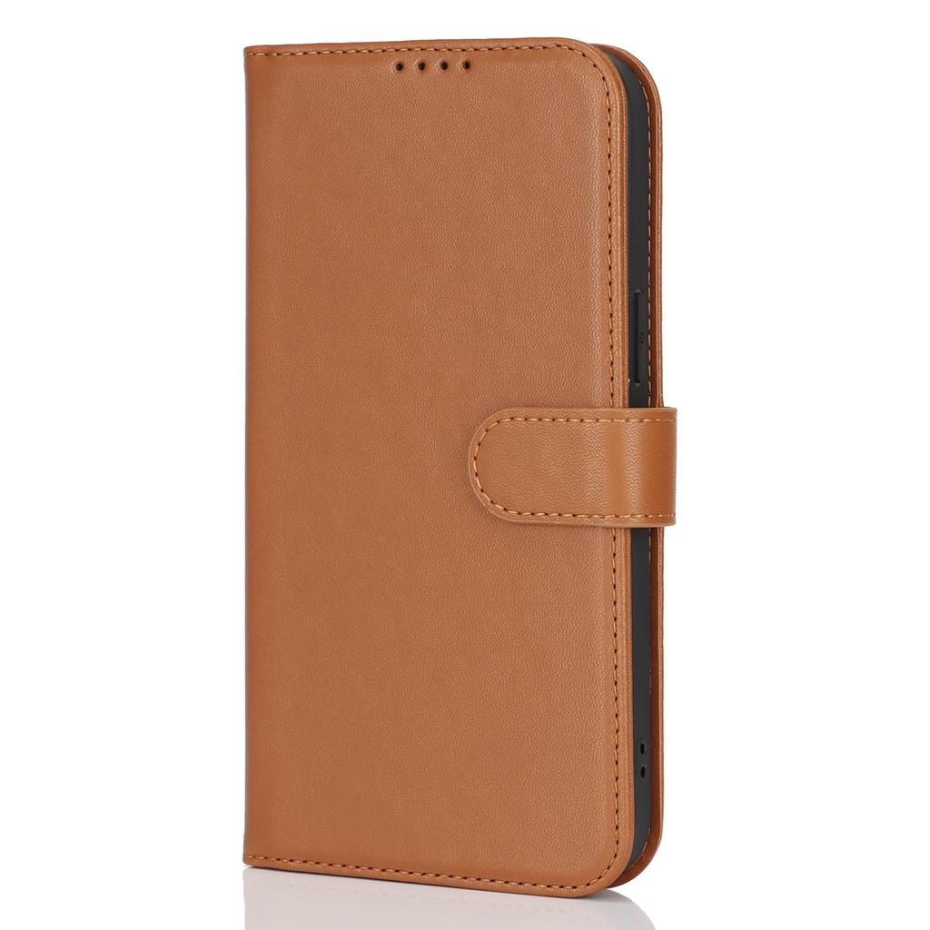 For iPhone 13 Pro Max/12 Pro Max Stand Case Shockproof Leather Wallet Phone Cover