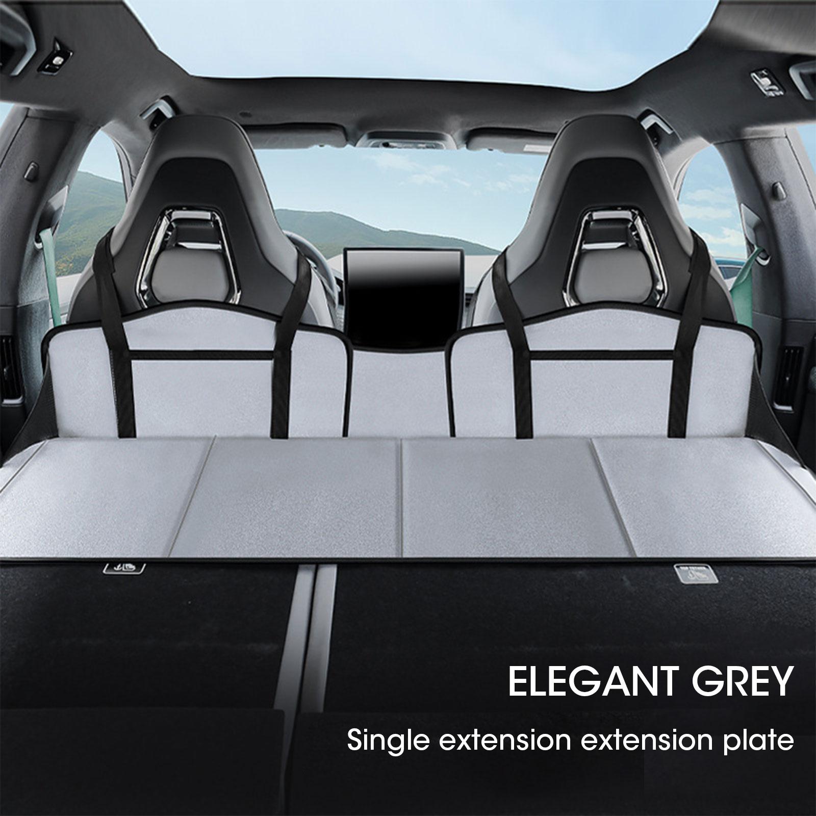 

Складной удлинитель заднего сиденья, чехол для автомобильного сиденья, дорожная кровать, не надувной автомобильный удлиненный матрас для внедорожника, грузовика, удобное хранение серый