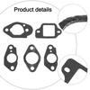 5pcs Carburetor Gaskets Compatible with 415 416 465 466 536 and HRX 426 476 537 Fits GCV135 GC135 GC160 Engine Seal