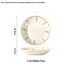 Underglaze Ceramic Dinnerware Set: 6 Plates & Bowls - New Style for Fruit, Rice & More