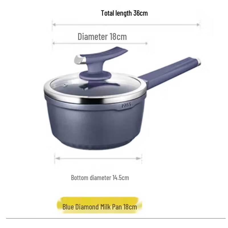 Chui Da Huang Blue Diamond Milk Pot