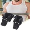 1 Pair Pull-up Weight Lifting Grip Hook Non-Slip Auxiliary Power Wrist Guard  Fitness