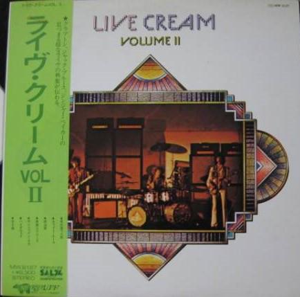 

LP Record CREAM - Live Cream Volume 2 MW2127 RSO 1975 Japan Rock Used