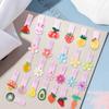 60pcs Baby Girls Hair Clips Cute Cartoon Hairpin Hair Barrettes Accessories Styling Tools
