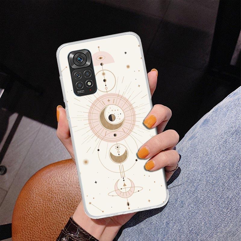 Moon Mystery Totem Witche Phone Case For Xiaomi Redmi Note 15 14 13 12S 12 11 Pro Plus 14S 11S 11E 10 10S 11T 5G Personalized Co