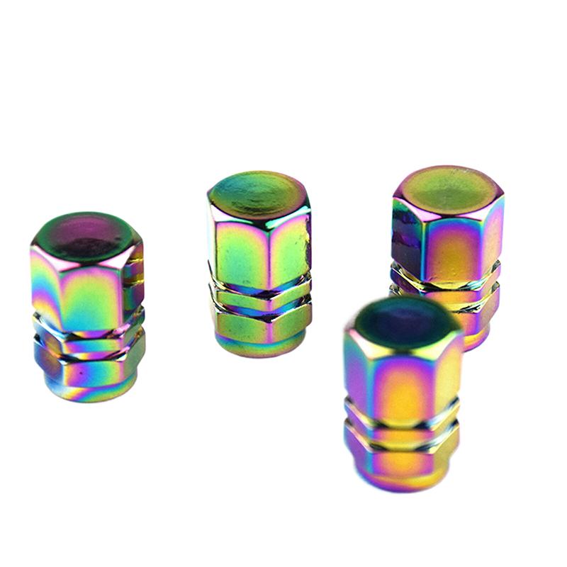 

one piece Cars Bike Bicycle Trucks And Motorcycles DIY Accessories Multicolor Tire Valve Stem Caps Universal Stem Covers