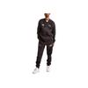 Puma Reißverschluss Langarm Buchstaben-Print Jacke Herrenjacken Schwarz 621213-01