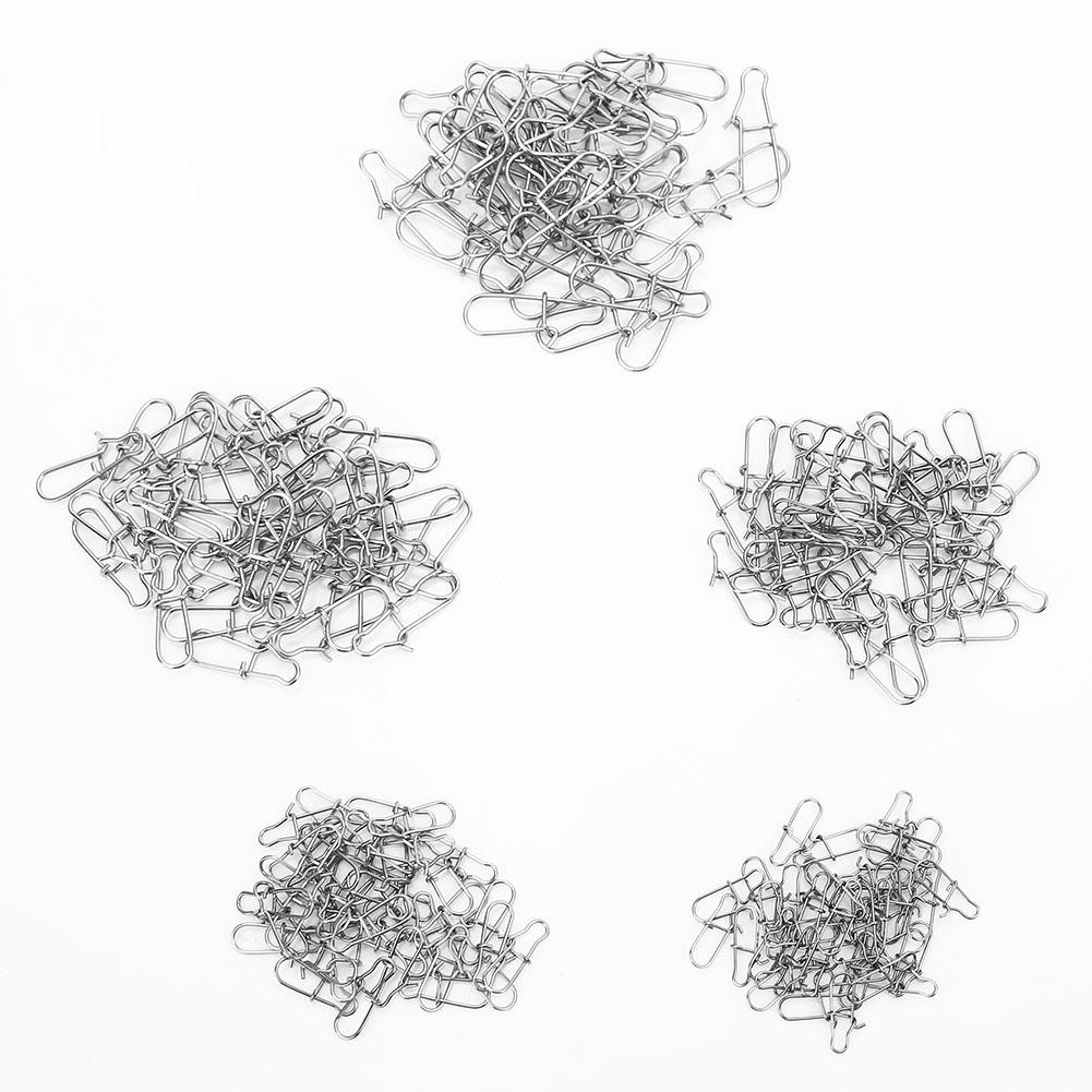 200pcs box Carp Fishing Snap Pin Connector Carp Fishing Link Rigs Sea Fishing Accessories