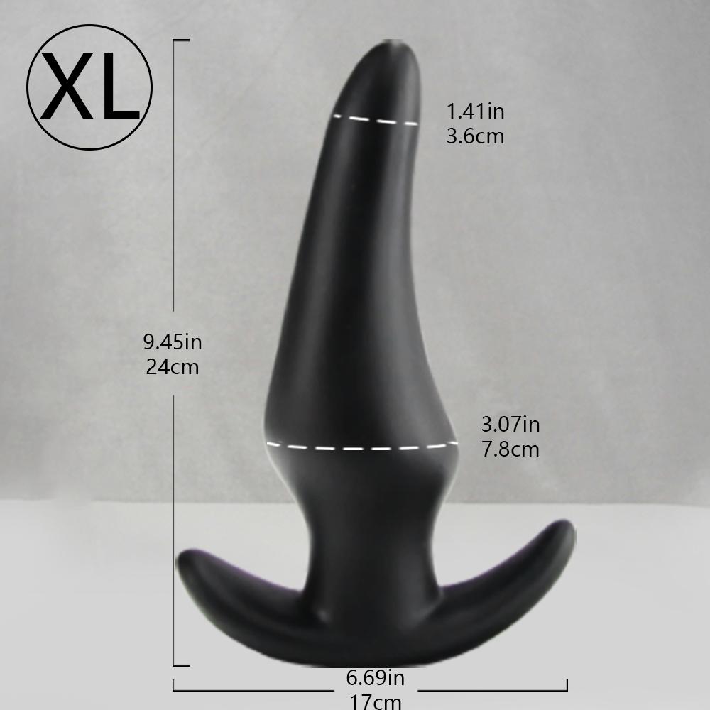 4 Sizes Big Butt Plug Dildo Anal Sex Toys For Woman Beginner Small Anal Plug Men Gay Lesbian Penetration Anal Vaginal Dilator