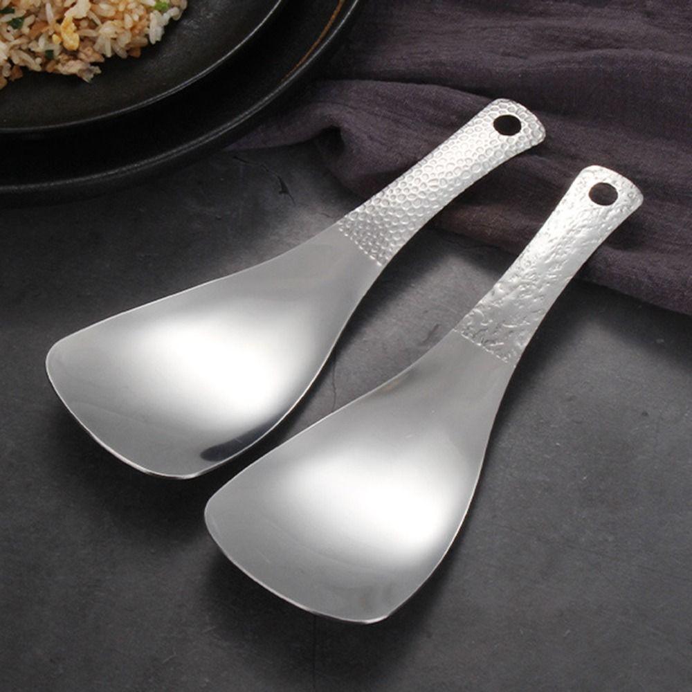 Thickened Rice Spoon Durable Canteen Serving spoon Portable Rice Shovel  Kitchen Tools