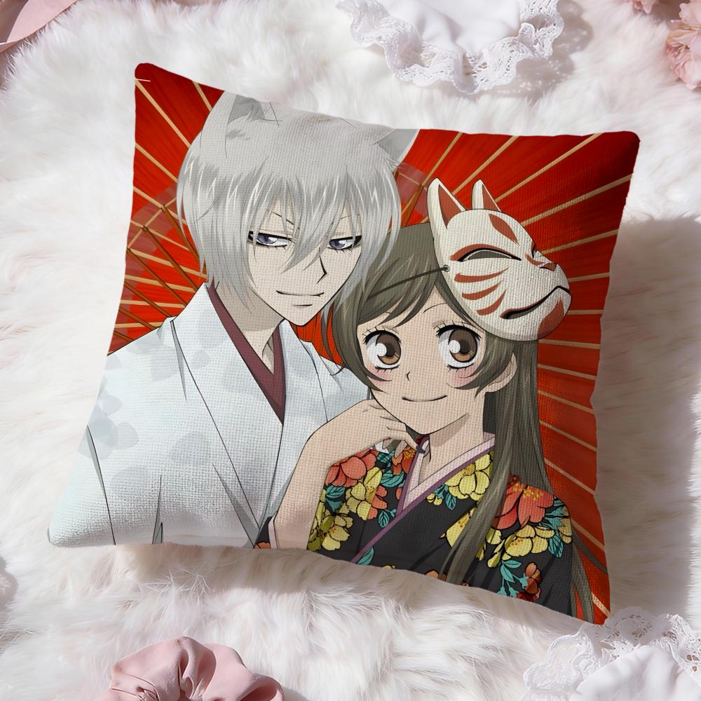 classic anime kKamisama Kiss Cushion Cover Premium Comfort Reversible Pillow Cove -Two in One Design for Any Room & Car Interior