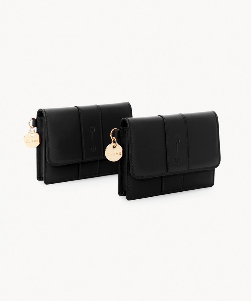 Clave Elva Black Card Wallet