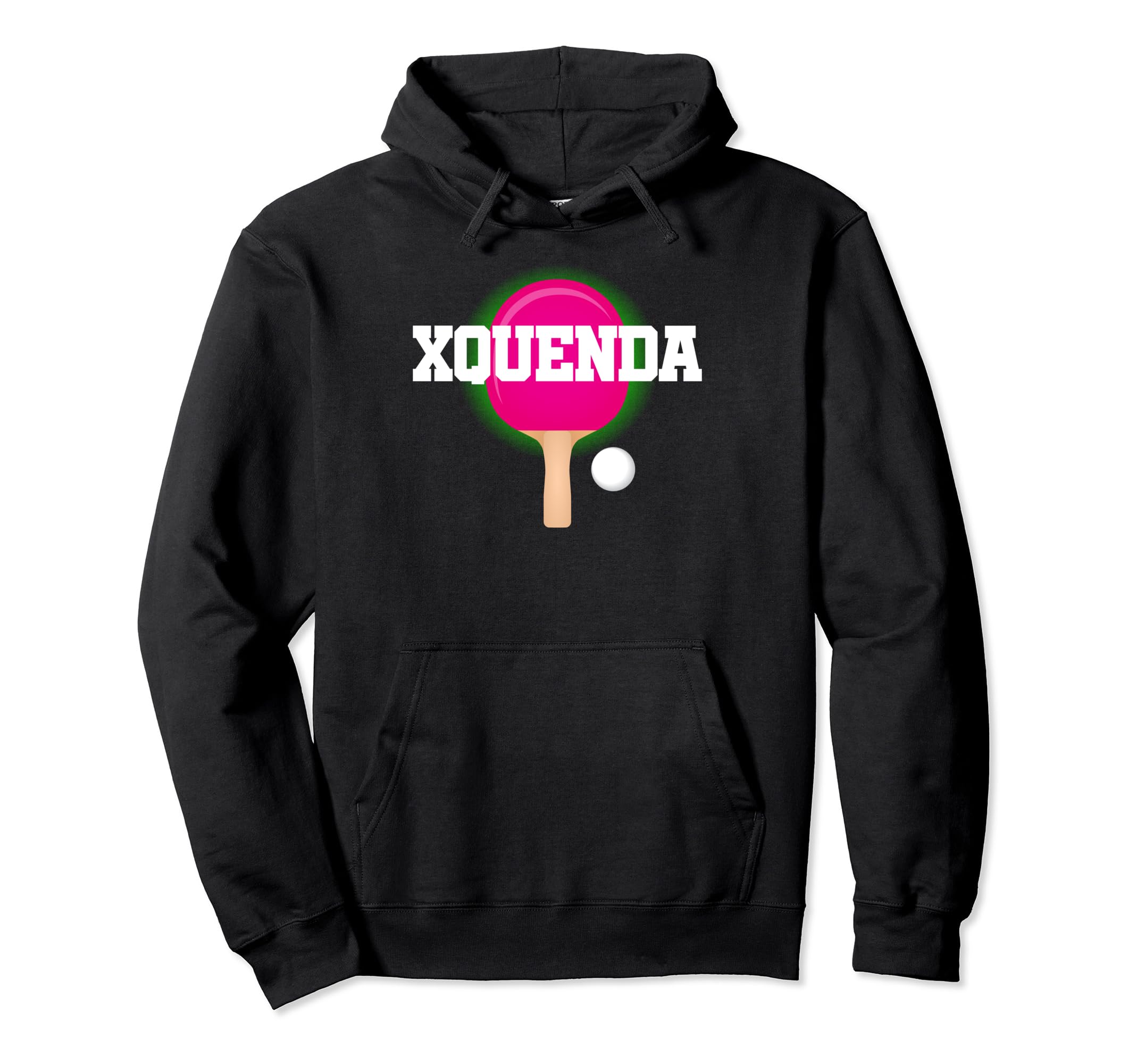 

Xquenda Name Girls Table Tennis Ping Pong Game Racket Sports Hoodie чёрный
