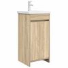 Bathroom Cabinet with Washbasin Sonoma Oak