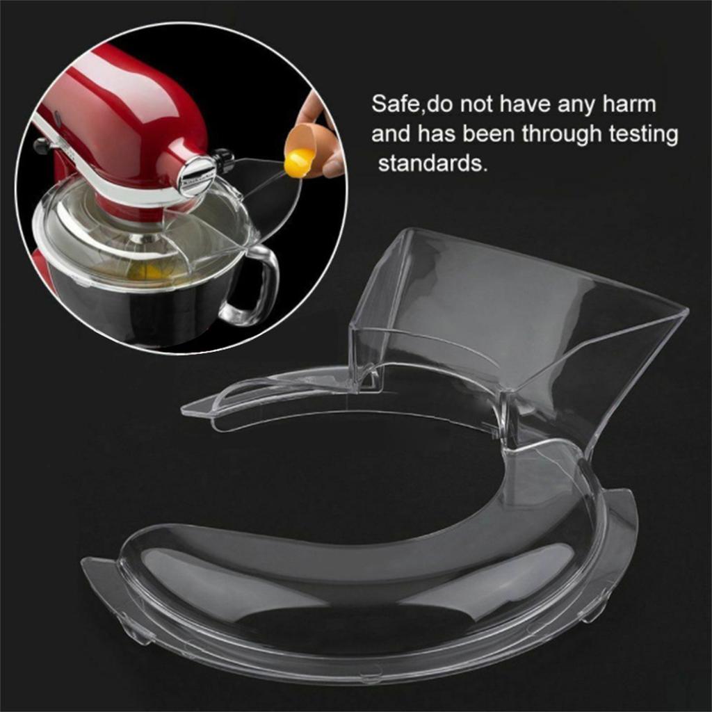 Replacement Pouring Shield Mixer Cover Durable PCTG Cover PCTG Material Perfect for Splatter and Spill Prevention
