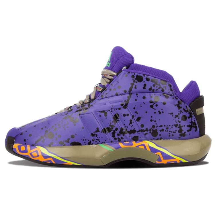 adidas Crazy 1 All-Star Purple Black Yellow Blapur Black1 Vivgrn Men s G98714 EU 42