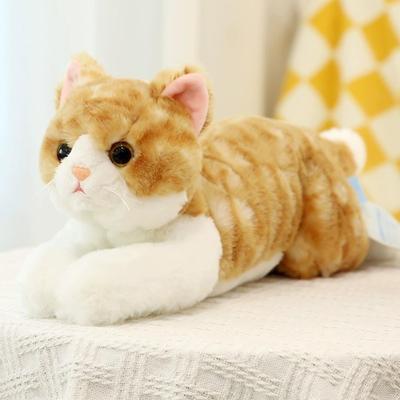 Plush Toy, Brown Tabby Cat, Calico Cat, Hugging Pillow, Cute Toy, Cushion, Stuffed Animal, White Cat, Black Cat, Bedding, Animal Plush Toy, Gift,