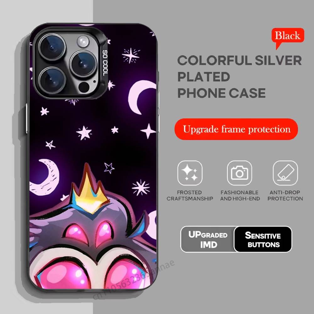 H-Helluva B-Boss Phone Case for iPhone 15 16 Pro Max  Air SE 11 13 Pro 14 Plus 12 11Pro 15Pro Max 16e Cover