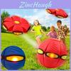 New Arrival Flashing Disc Ball Toy Elastic Bouncing Ball For Stress Relief Parent-child Interaction Plastic Material 25*25*5 Spec