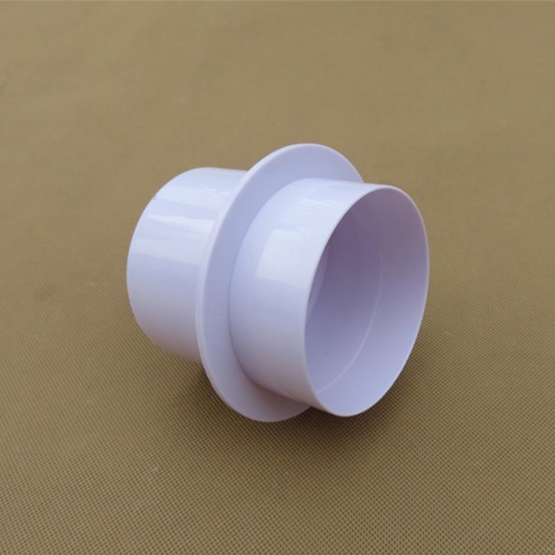 PVC Ventilation Backflow Preventer Valves Ventilation Pipe Round Check Valves Plastic Inline Backdraft Damper Enduring