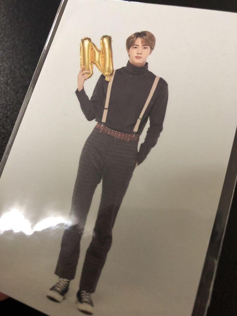 [USED] BTS JIN Magic Shop Korean Reward Trading Card Photo Card