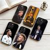 N-Neymar Pouzdro na telefon pro iPhone 17,16,15,14,13,12,11 Plus,Pro Max,XS,Měkký silikonový černý kryt