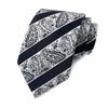 Polyester Jacquard Herren Krawatte Hochzeit Trauzeuge Krawatte