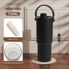 Premium 316 Stainless Steel Insulated Travel Cup with Ceramic Liner & Straw