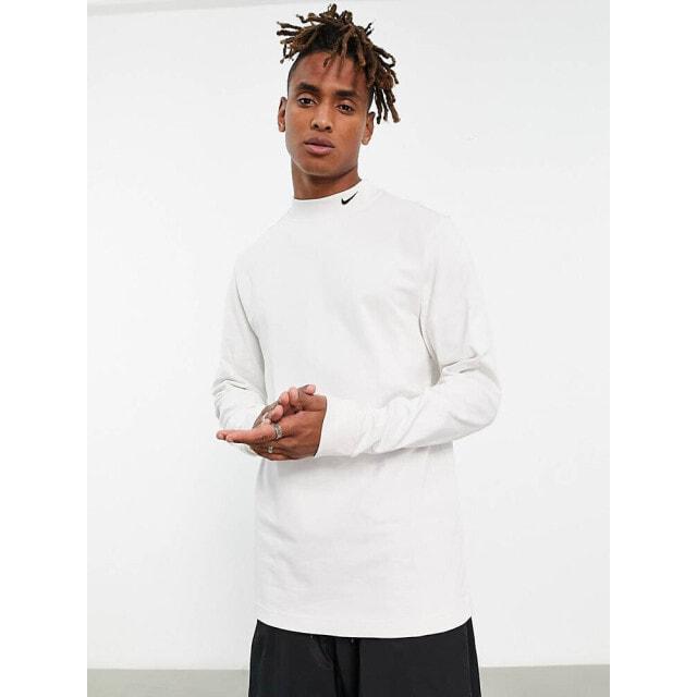 

Бежевый топ с длинными рукавами Nike Life Premium