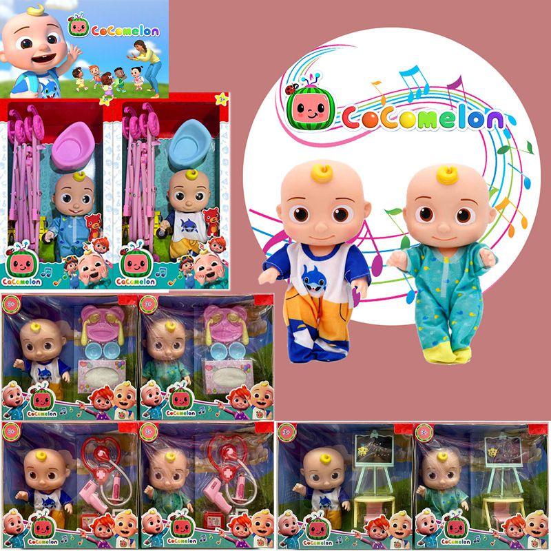 Adorable Cocomelon Plush Baby Jj Doll With Music Box For Interactive Playtime Fun