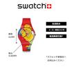 Swatch SWEET EMBRACE SO29Z120 Watch, Red