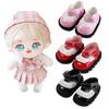 PU Leather Leather Shoes Dolls Doll Shoes Doll Shoes Boots PU Leather Bow Doll Shoes Body Dolls