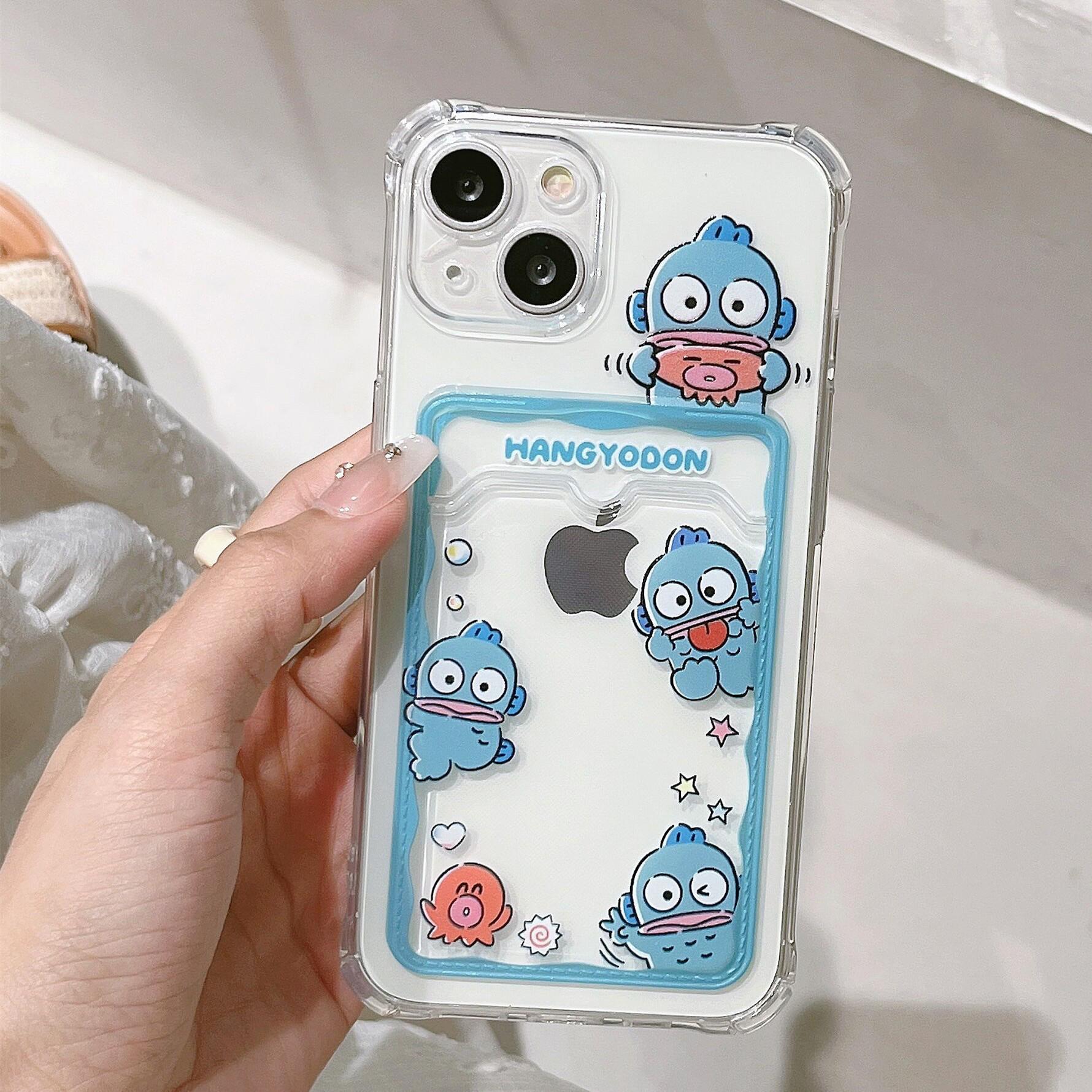 

Чехол для мобильного телефона Apple с мультяшным принтом — подходит для iPhone 11/12 Pro, XR, XS Max — прозрачный, с возможностью вставки карт — забавный дизайн! iPhone 13 Pro Max